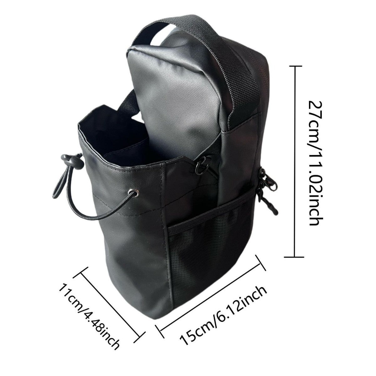 Fitness magnetic water bottle bag