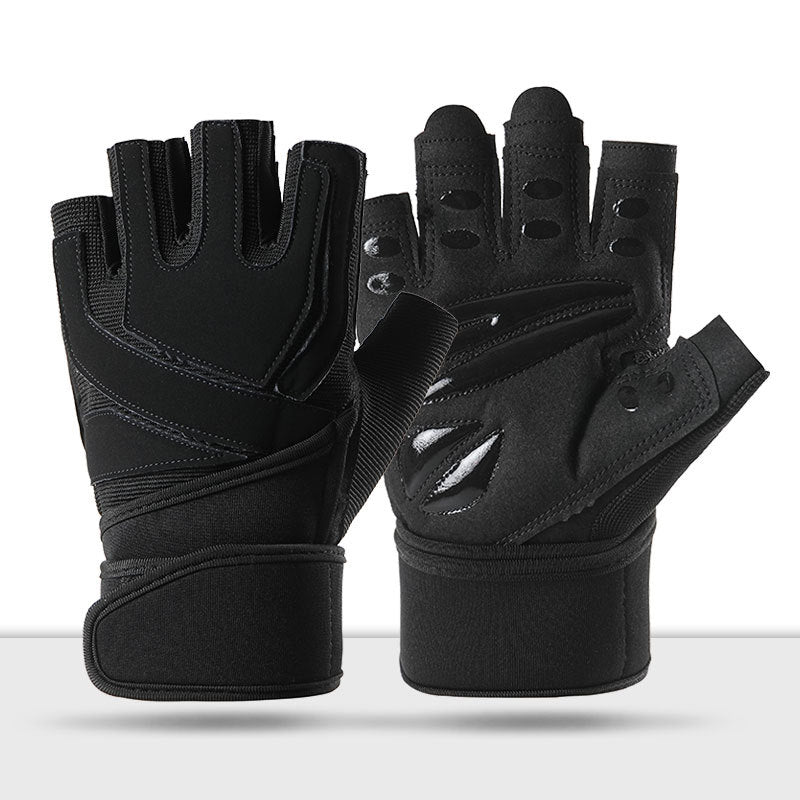 Non-Slip Fitness Training Gloves with Wrist Support