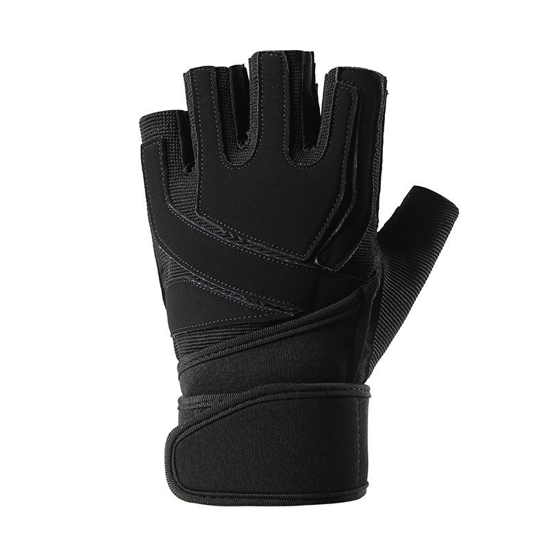 Non-Slip Fitness Training Gloves with Wrist Support