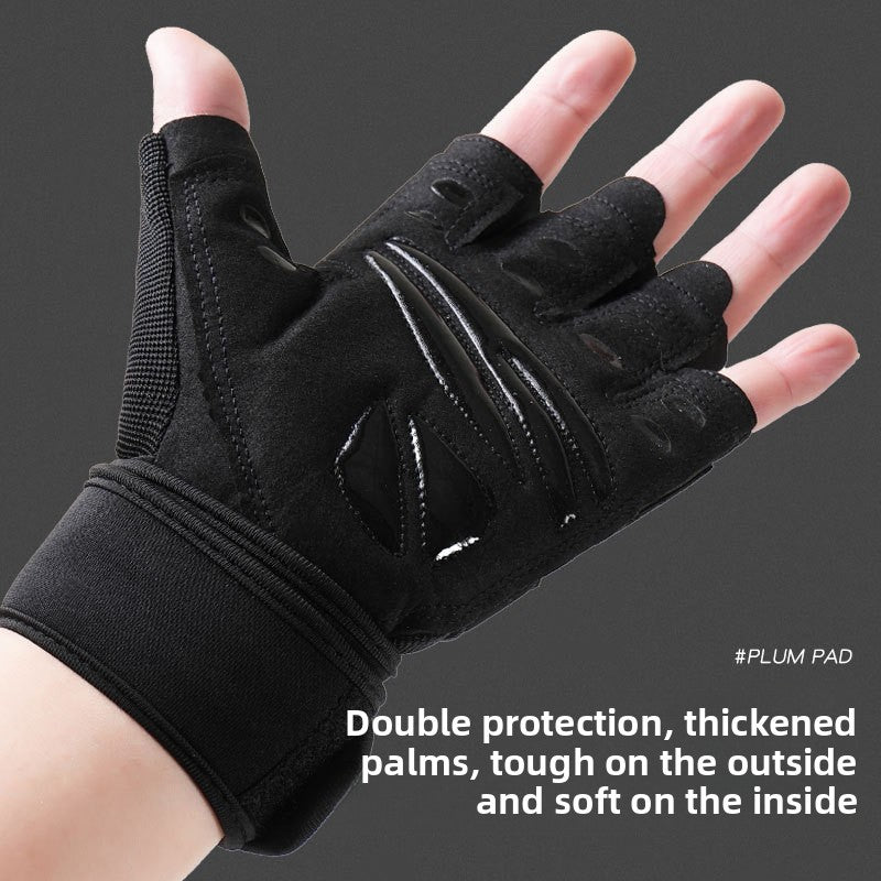 Non-Slip Fitness Training Gloves with Wrist Support