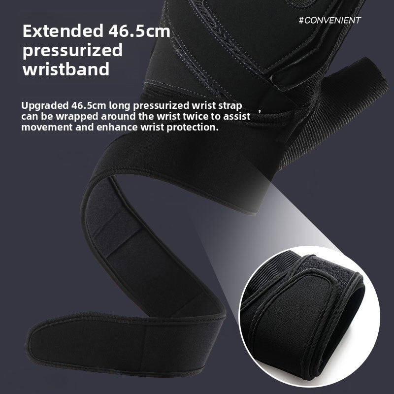 Non-Slip Fitness Training Gloves with Wrist Support