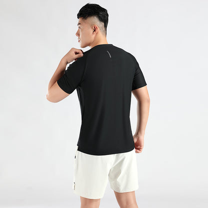 Sports Men's Fitness Short-sleeved